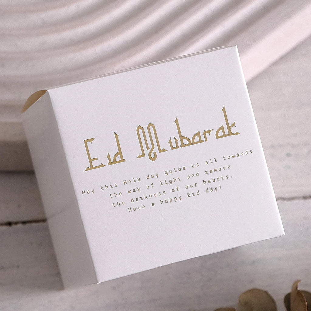 Eid Mubarak Gift Boxes for Candies, Chocolates & Small Gifts Festive Gift Boxes Qme White-1 0 Pcs Other Other