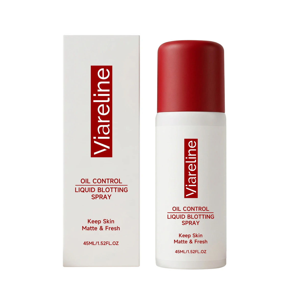 VIARELINE 45ml Matte Makeup Setting Spray – Oil Control Makeup Setting Spray Qst 45ml