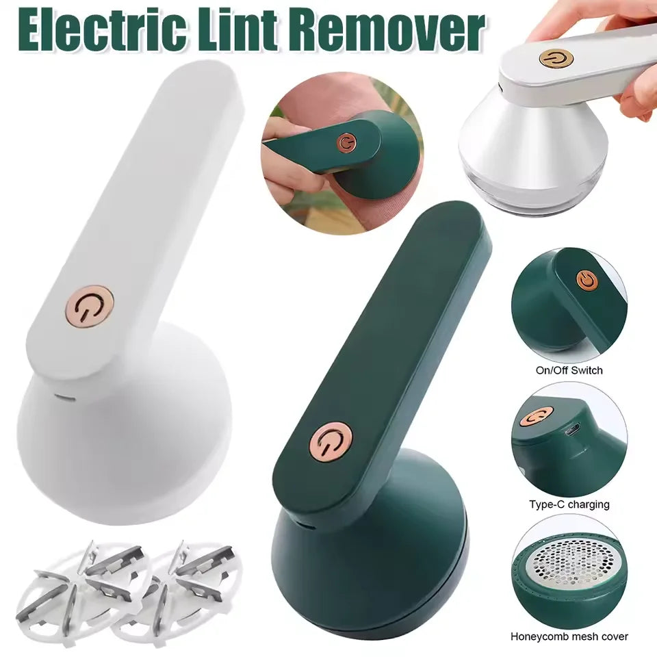 USB Rechargeable Fabric Shaver – Portable Lint & Fuzz Remover Fabric Lint Shaver Qst
