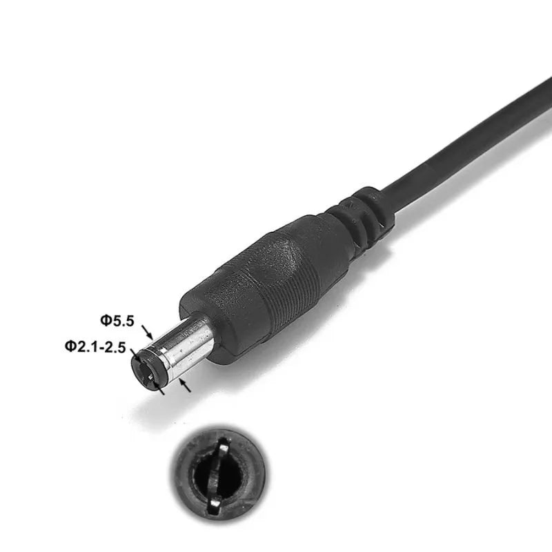 10M DC Extension Cable Monochrome LED Strip Male Female LED Extension Cable Qme