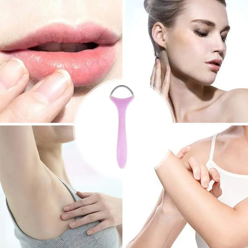 Facial Spring Epilator – Face & Chin Hair Remover Tool Facial Hair Epilator Qme