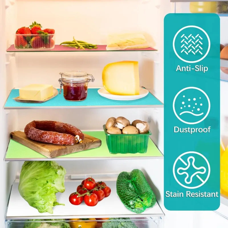 Waterproof Washable Refrigerator Mat – Cabinet & Drawer Liner Cabinet & Drawer Liner Qme
