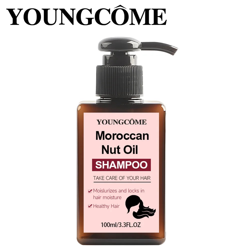 Moroccan Nut Hair Shampoo – Deep Conditioning Treatment 100ml Hair Shampoo Qst