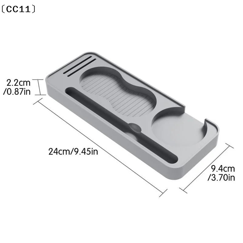 Non-Slip Silicone Coffee Tamper Pad & Espresso Tool Holder Coffee Tamper Pad Qme