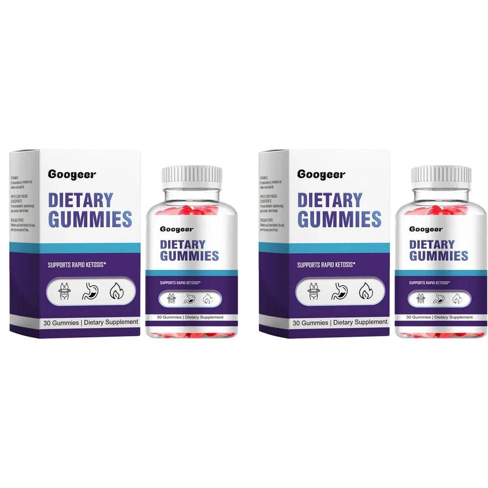 Vitamin C Gummies with Apple Cider Vinegar – 30 Ct Vitamin Gummies Qst 60 Count(Pack of 2)