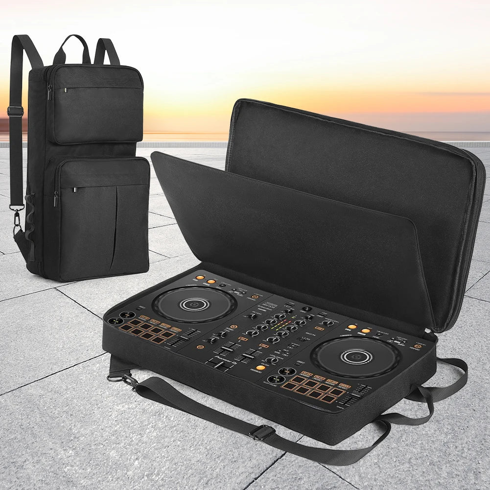 DJ Backpack Case | Pioneer DDJ-400 DDJ-FLX4 Roland DJ-202 DJ Controller Backpack Qme Default Title