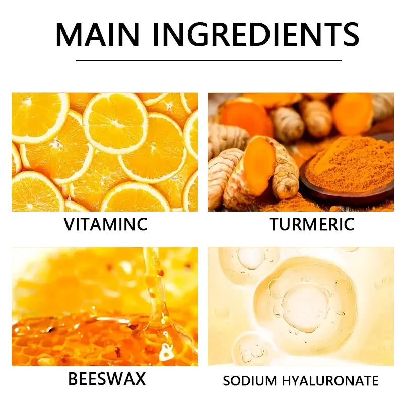 Vitamin C & Turmeric Hand Wax Mask – Smoothing Hand & Foot Care Hand & Foot Mask Qme