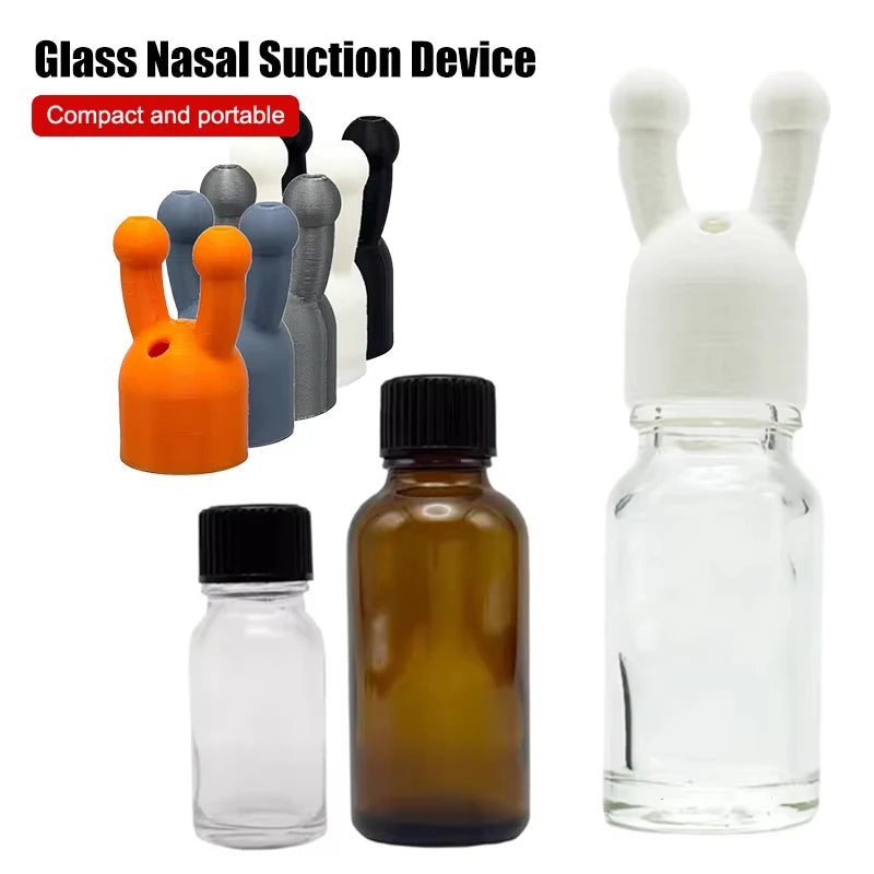 Leak-Proof Aroma Essential Oil Inhaler Cap | PLA Mini Aromatherapy Inhaler Qst