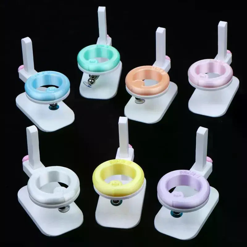 Hands-Free Cat Eye Nail Magnet Tool | Adjustable Height Stand Nail Art Magnet Tool Qme