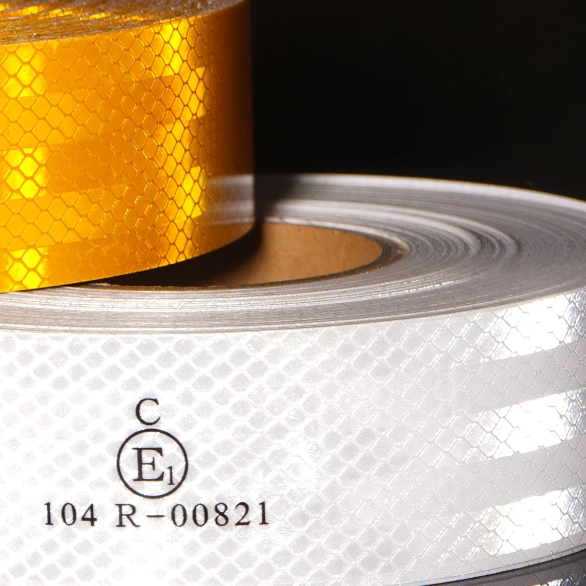 Reflective Safety Tape Self-Adhesive Warning Strip 8FT Reflective Safety Tape Qme