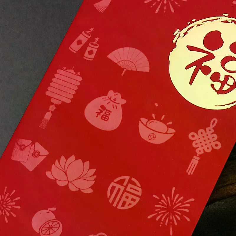 Chinese Traditional Red Envelopes – Lunar New Year Gift Pockets Red Gift Envelopes Qme
