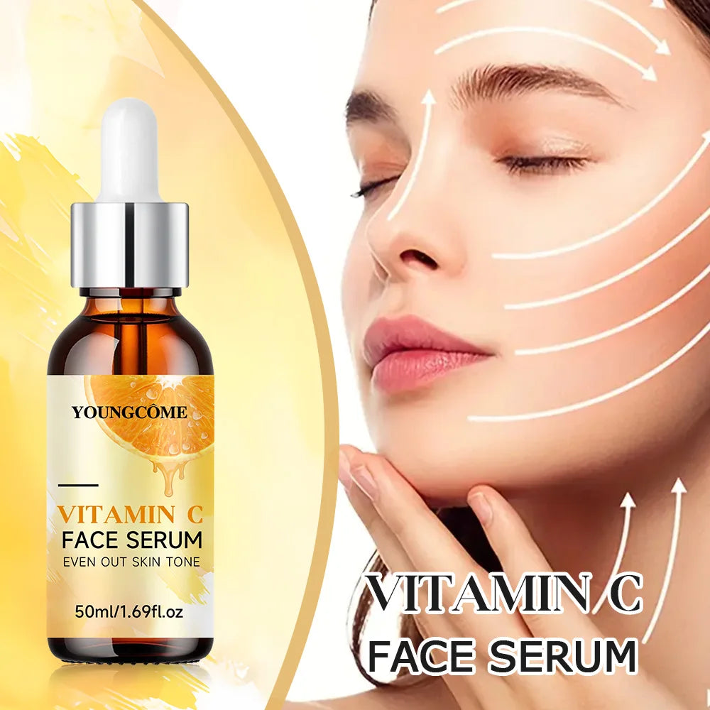 YOUNGCOME Vitamin C Face Serum – Brighten & Hydrate Skin Face Serum Qst
