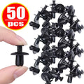 Plastic Push Pin Rivet Clips Car Door Panel Fasteners 50/100 Auto Panel Fasteners Qme 50Pcs