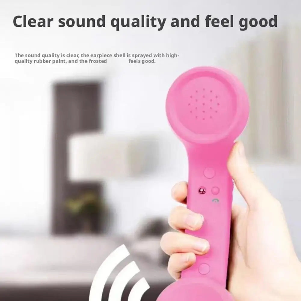 Retro USB-C Telephone Handset Microphone – 10 Colors USB-C Phone Handset Qme