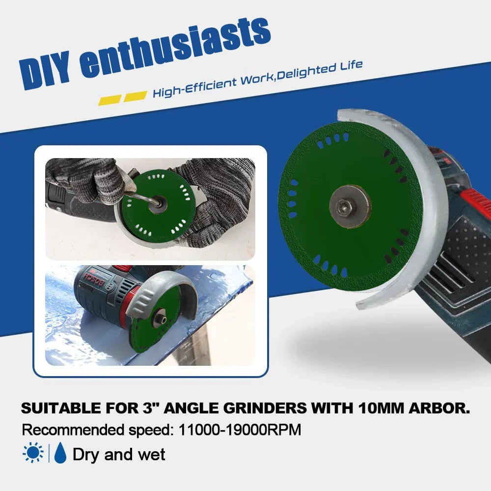 Ultra-Thin Diamond Cutting Disc for Glass, Jade & Ceramic Diamond Cutting Disc Qme