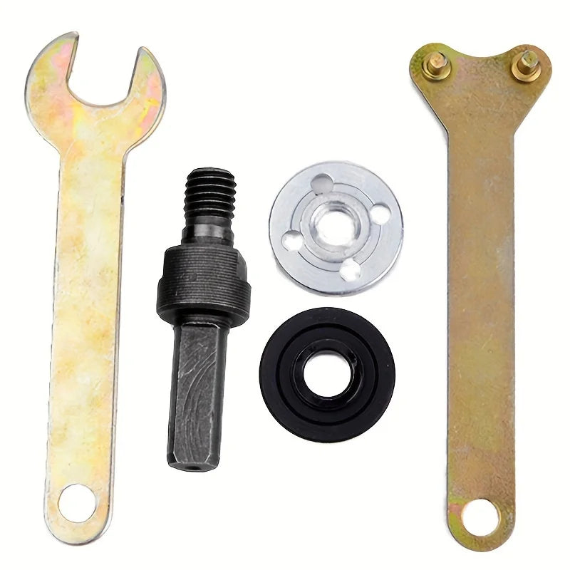 Metal Angle Grinder Transfer Rod Set – 5pc Conversion Kit Grinder Conversion Kit Qme 5pcs Set