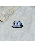 Cute Anime Elderly Character Metal Lacquered Brooch Pin Brooch Pin Qme bread