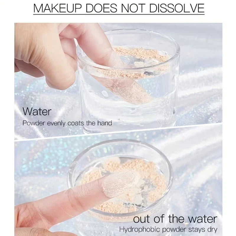 Qme Hydrating Setting Powder – Natural Nude Oil Control Setting Powder Qme