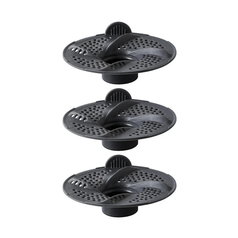 Bathtub Drain Hair Catcher Shower Strainer | 2 Colors Drain Hair Catcher Qme Gray
