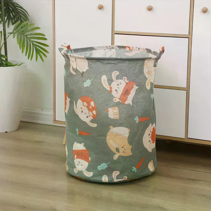 Foldable Laundry Basket – Plastic Clothes Storage Bucket Foldable Laundry Basket Qme