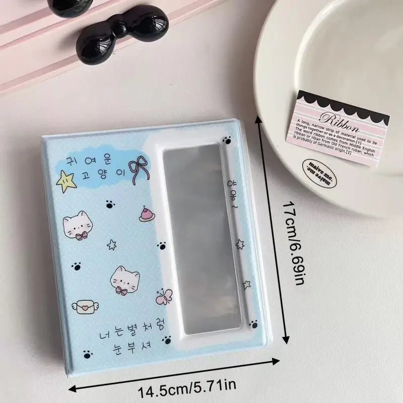 Photo Strip Album Book – Holds 2x6 & 4x6 Photos, 40 Pcs Photo Strip Album Qst