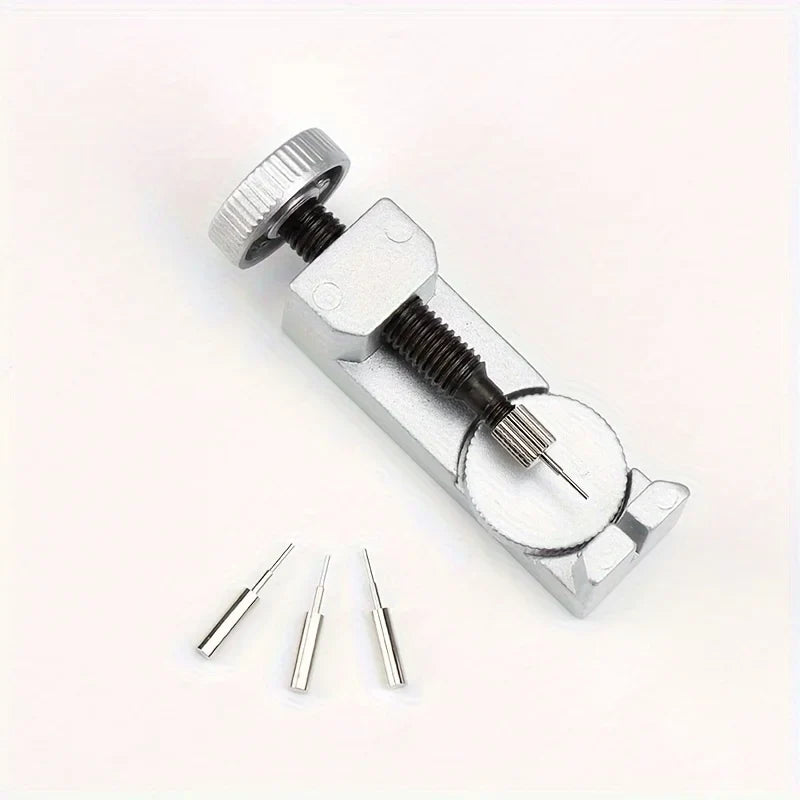 Watch Link Remover Tool Kit with 3 Replacement Pins Watch Repair Tool Qme