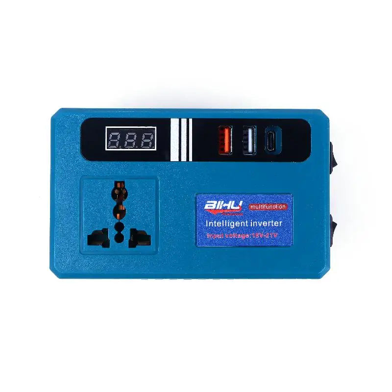 Mini Portable Power Inverter 120W 21V with 3 USB Ports Portable Power Inverter Qme