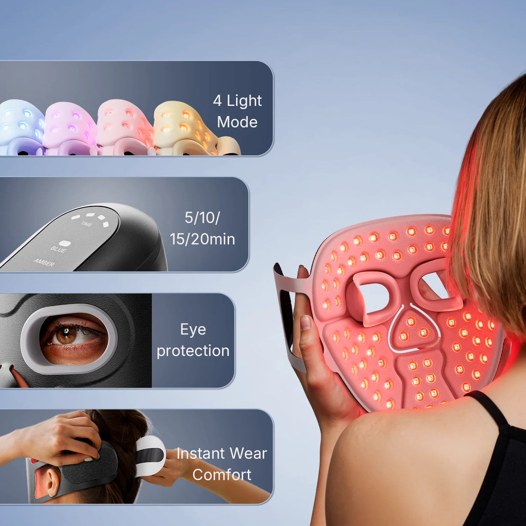 Dr. Pen Q1S + Hello Face M500S EMS Microneedling & LED Mask Kit Microneedling & LED Kit Qst