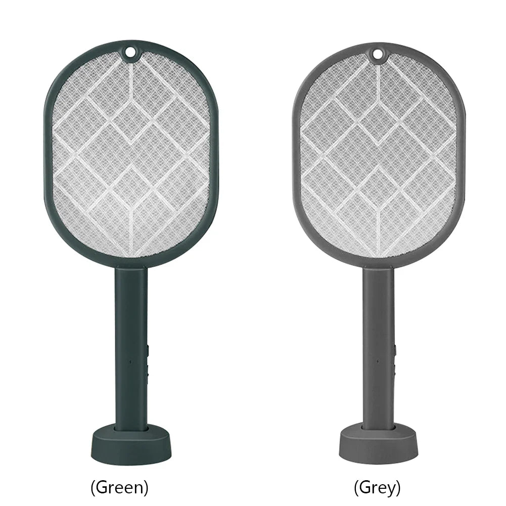 2-in-1 USB Rechargeable Electric Fly Swatter & Insect Killer Electric Fly Swatter Qme