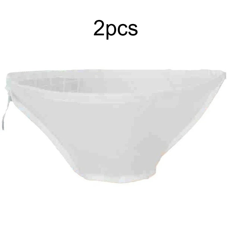 Reusable Vegetable Strainer Bag | Drawstring Squeeze Filter Food Strainer Bag Qme 2pcs