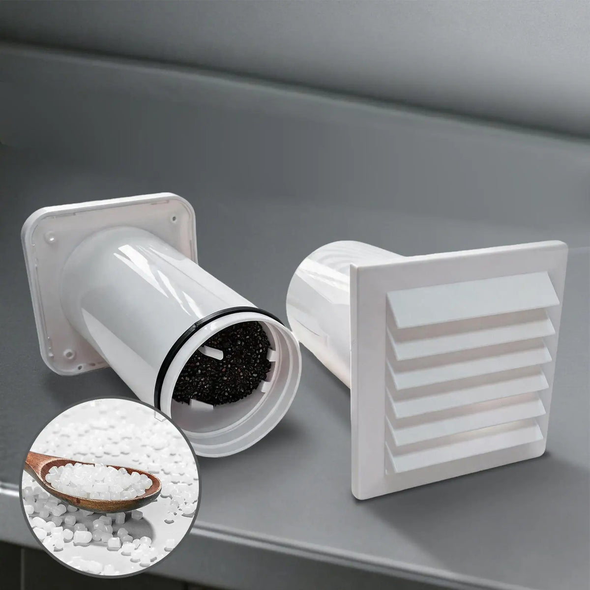 Passive Through-Wall Air Vent – Indoor Intake Ventilation Wall Air Vent Qme