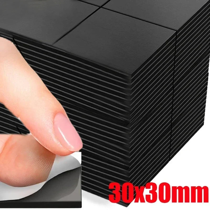 Square Self-Adhesive Magnetic Sheets – Flexible Soft Magnets Self-Adhesive Magnets Qme 30x30mm 80pcs