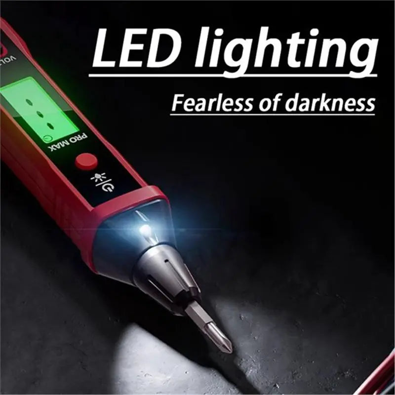 Intelligent Voltage Tester 3-500V | Sound & Light Alarm Voltage Tester Qme