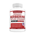 Ceylon Cinnamon & Berberine Capsules – Metabolism Support Herbal Supplement Qst 30 count-1bottle