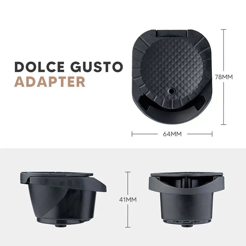 Reusable Coffee Capsule Adapter for Dolce Gusto Genio S Coffee Capsule Adapter Qme 1pc