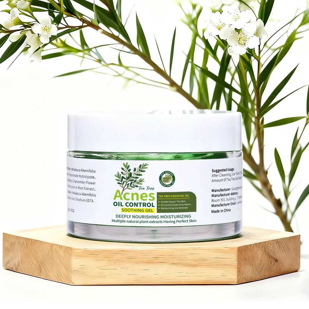 Organic Tea Tree Facial Gel – Brightening & Clarifying Facial Clarifying Gel Qme