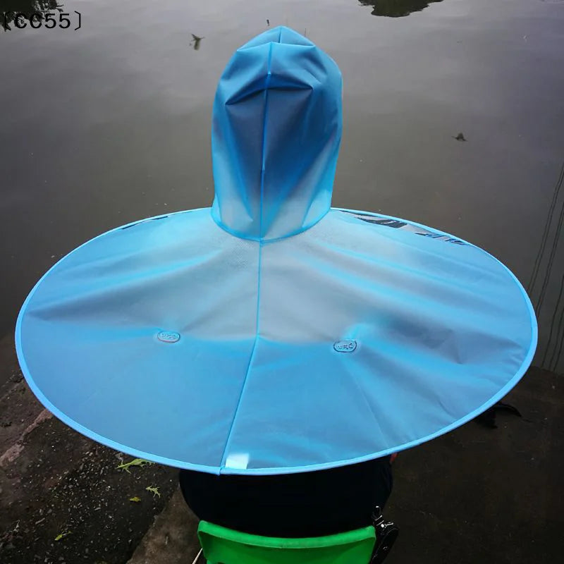 Foldable Umbrella Hat – Hands-Free Sun & Rain Outdoor Cap Umbrella Hat Qst