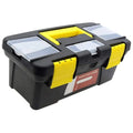 Double-Layer Portable Tool Storage Box | 2-Layer ABS Toolbox Portable Toolbox Qme Default Title