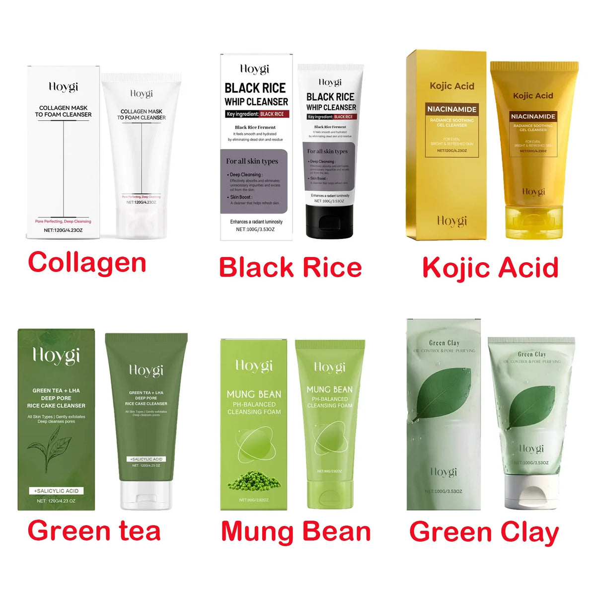 Multi-Option Facial Cleanser – Oil Control & Brightening Facial Cleanser Qme