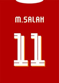 Football Legend Jersey Canvas Poster – Unframed Wall Art Canvas Wall Poster Qst 11 30x40cm Unframed