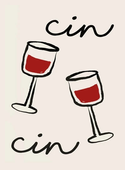 Wine & Pasta Night Retro Canvas Poster – Bar Cart Wall Art Canvas Wall Poster Qst 8 40x60cm Unframed