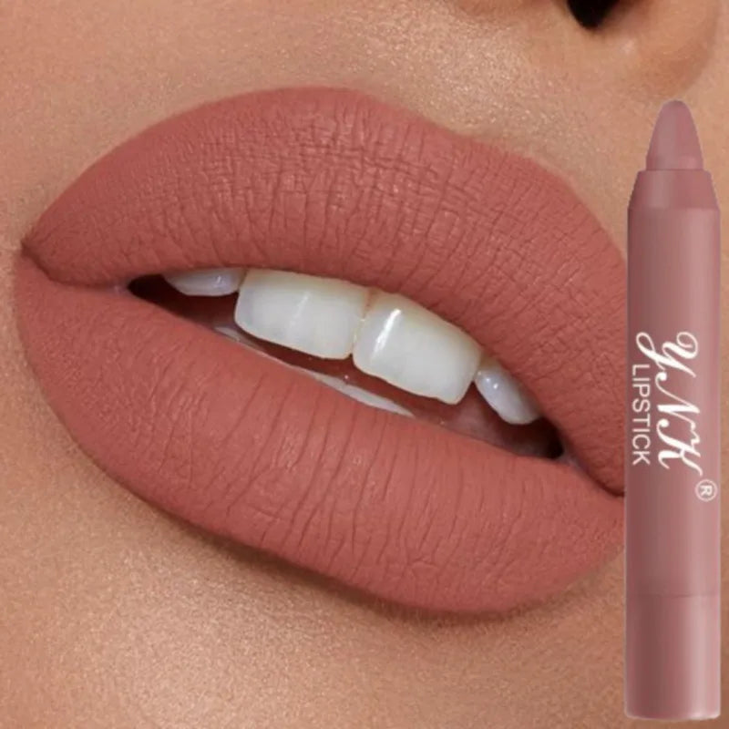 Velvet Matte Lipstick Pen – Waterproof Long-Lasting Lip Color Matte Lip Pen Qme