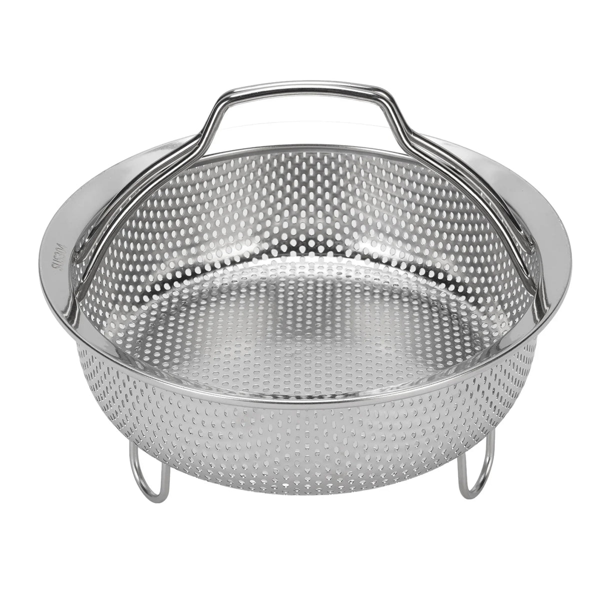 304 Stainless Steel Foldable Steam Basket & Steaming Rack Steaming Basket Qme