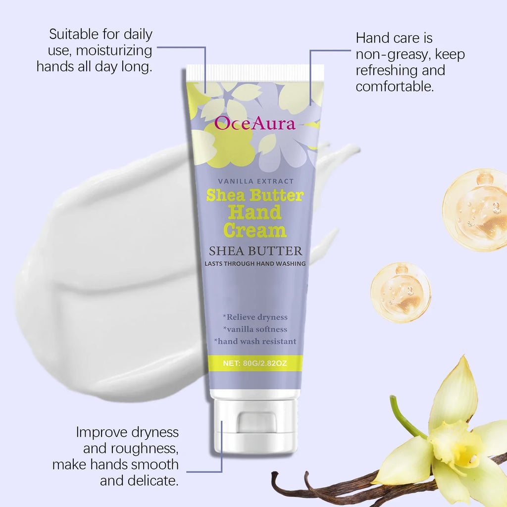 Shea Butter Hand Cream – Deep Hydration, Fast-Absorbing Moisturizing Hand Cream Qme