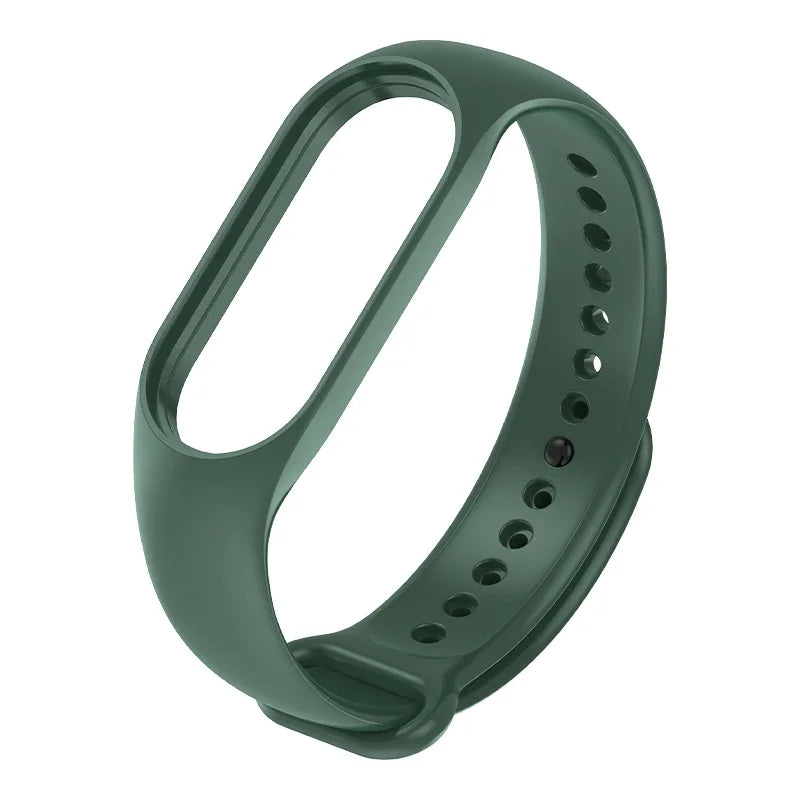 Silicone Strap for Xiaomi Mi Band 3 4 5 6 7 | 43 Colors