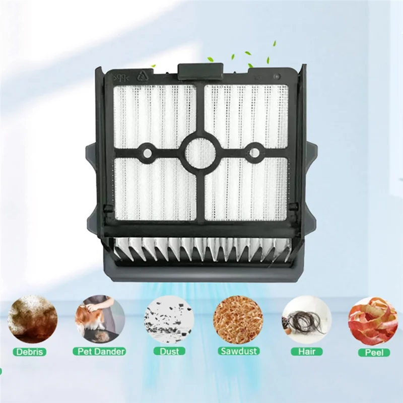 Tineco Floor One S5 / S5 Pro 9-Piece Replacement Brush & Filter Kit Vacuum Replacement Kit Qst