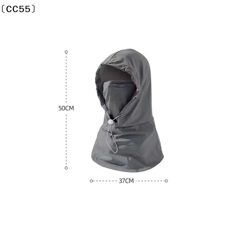 Anti-UV Ice Silk Sun Hat with Shawl – Breathable, Quick-Dry Sun Hat Qst