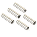 3-Pin XLR Male Mic Plug Connector – Zinc Alloy Audio Adapter XLR Mic Connector Qme 5pcs