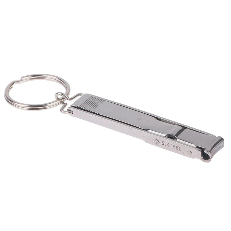 Ultra-Thin Collapsible Stainless Steel Nail Clippers | Travel Nail Clippers Qme onesize