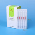 Disposable Sterile Acupuncture Needles 100pcs with Guide Tube Acupuncture Needles Qme D
